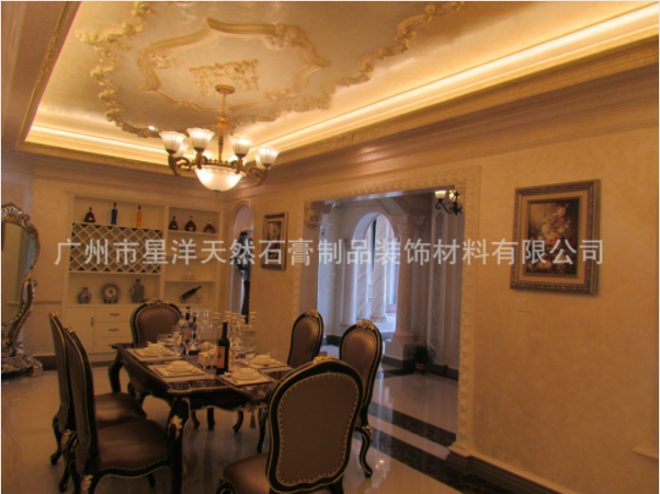 開(kāi)裂的石膏線條如何解決好